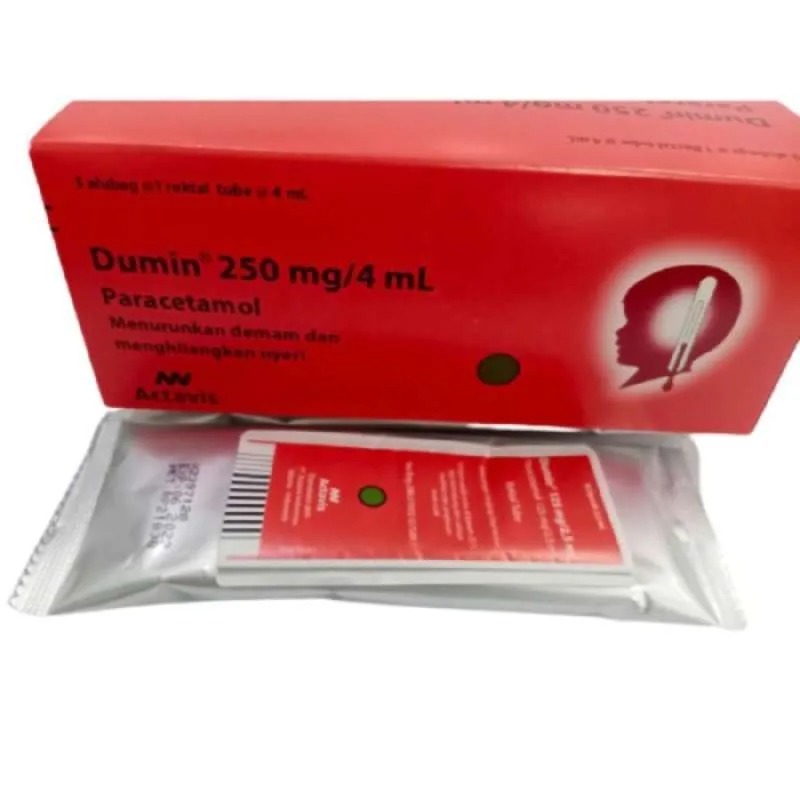dumin rektal 250mg