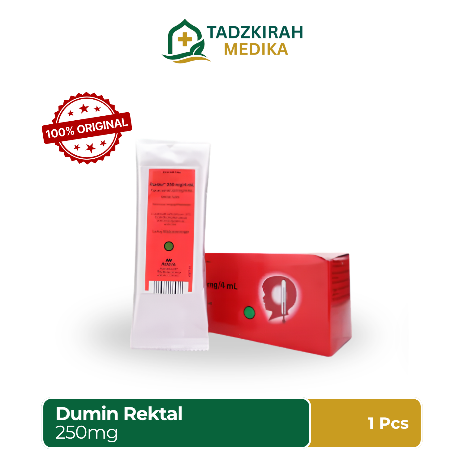 dumin rektal 250mg