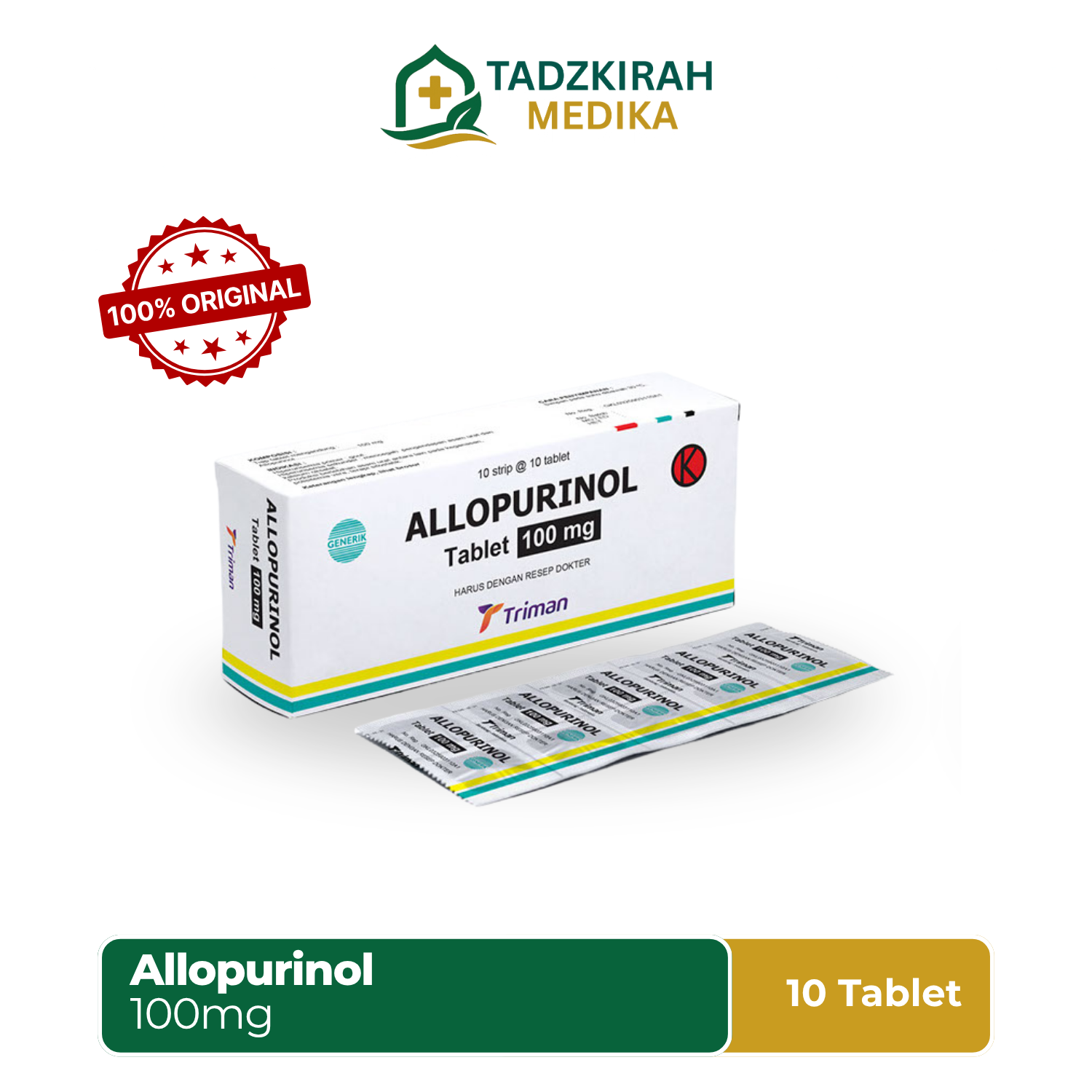 allopurinol 100mg