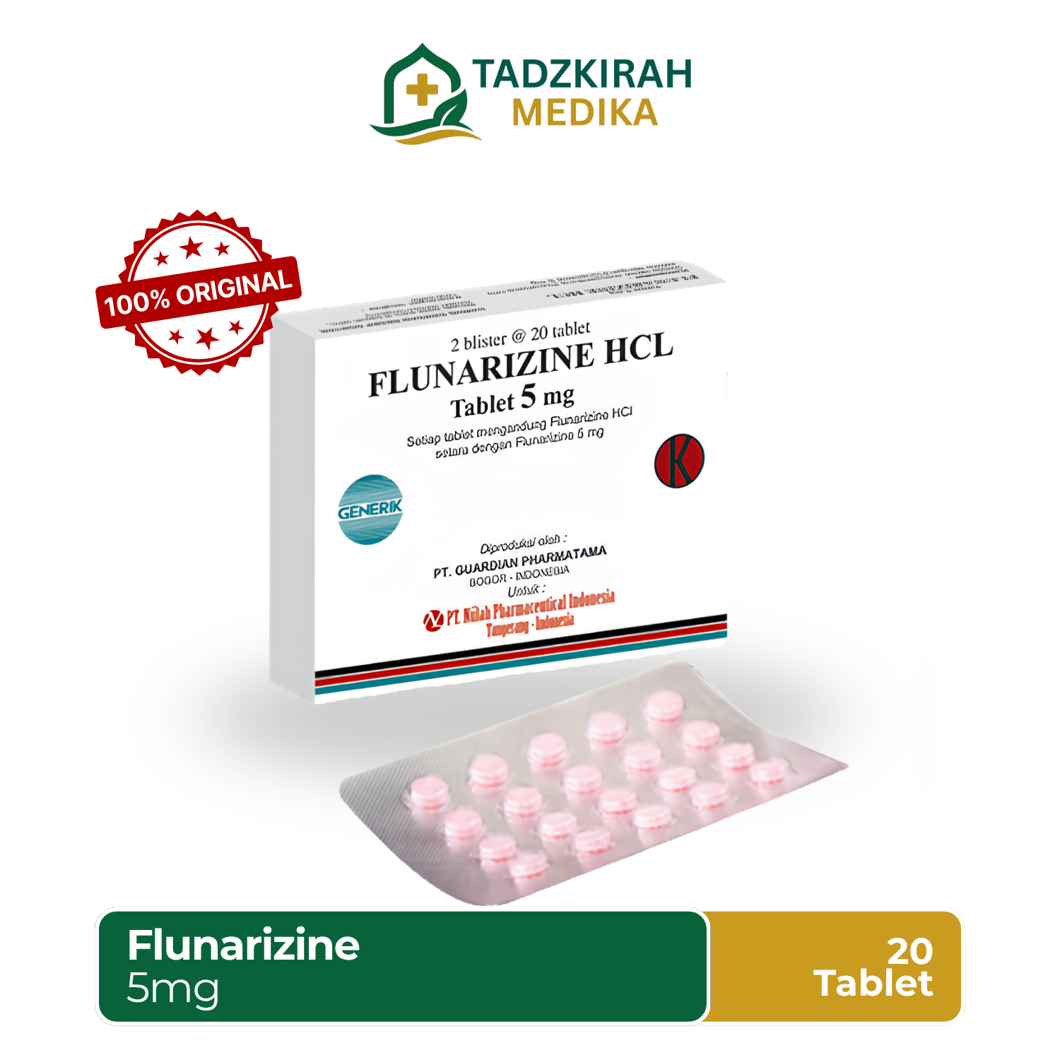 flunarizine 5mg