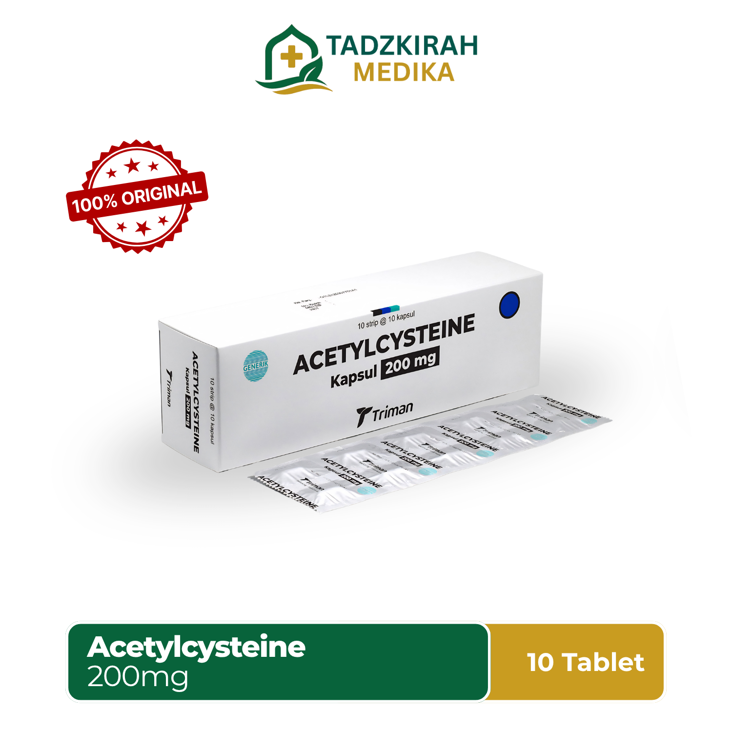 Acetylcisteine per biji