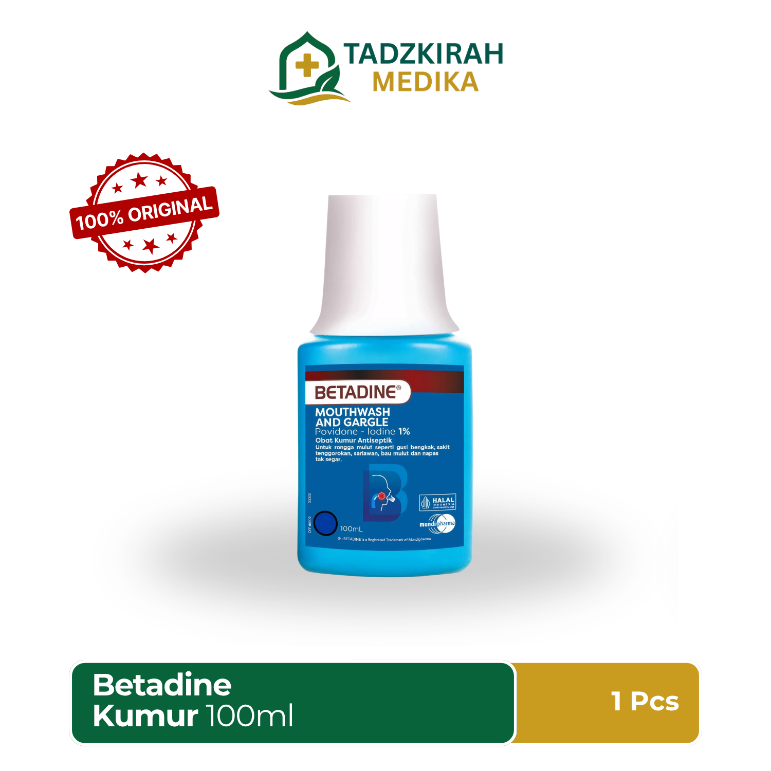 betadine kumur 100ml