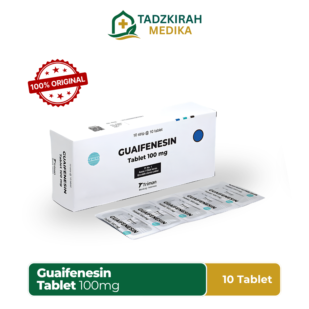 guaifenesin tab 100mg