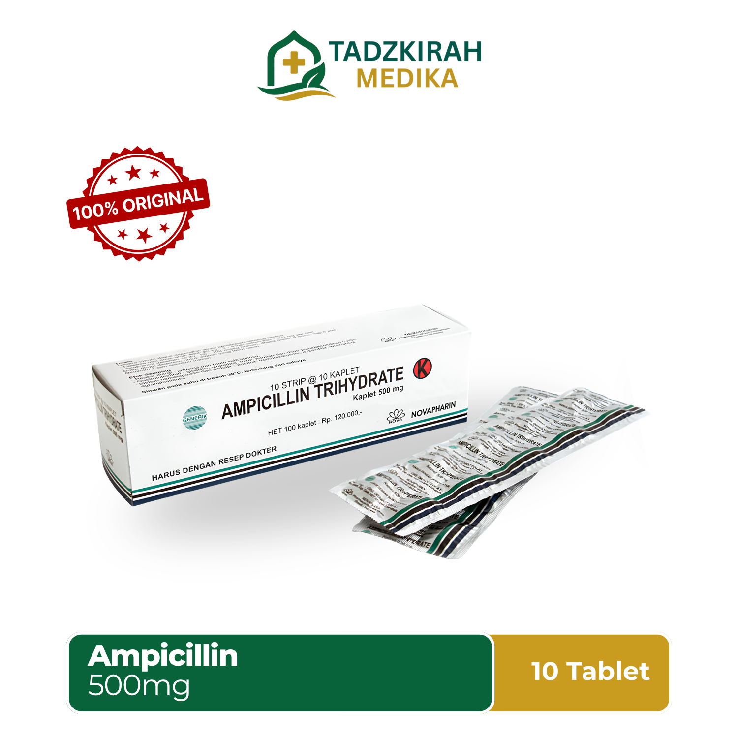 ampicillin 500mg