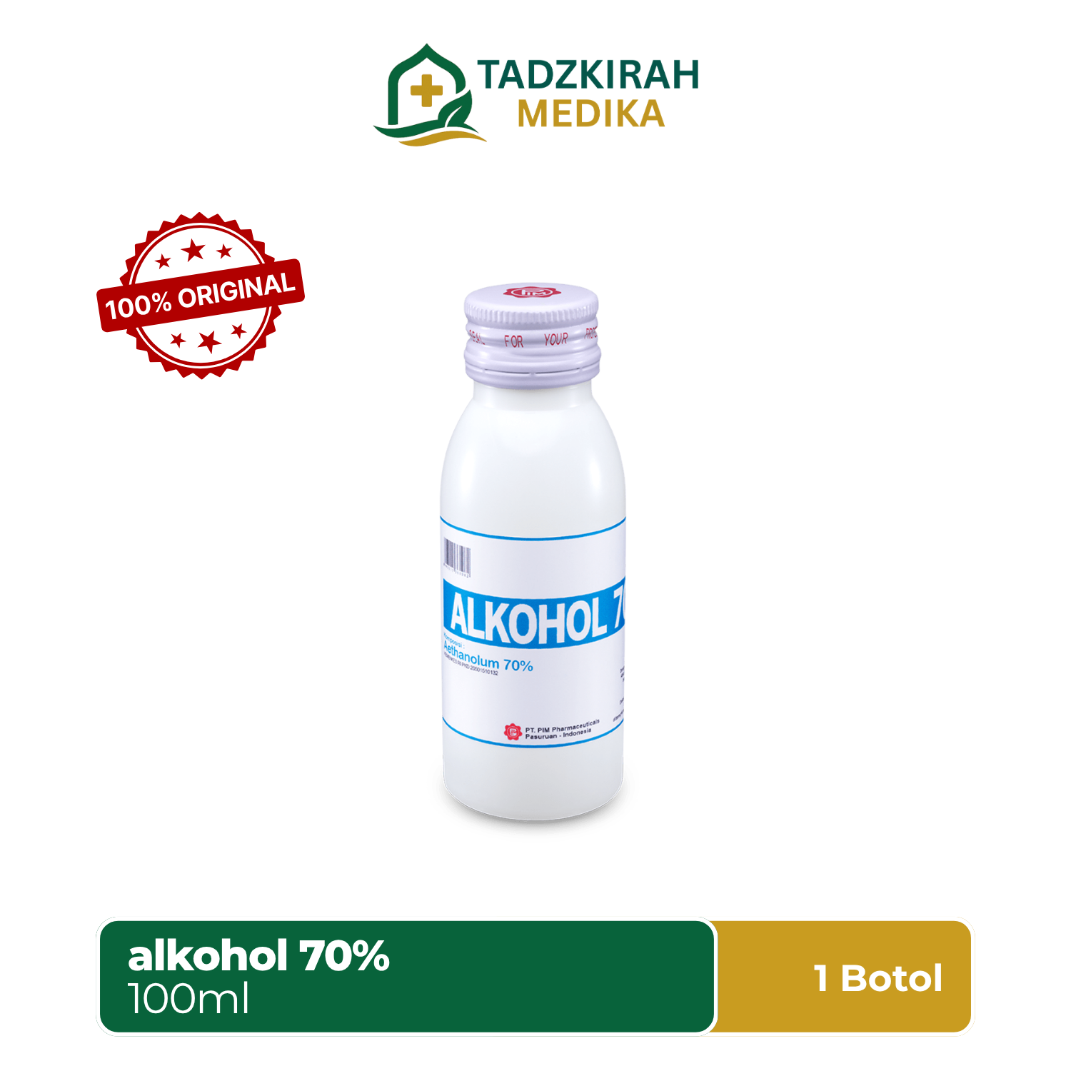alkohol 70% 100ml